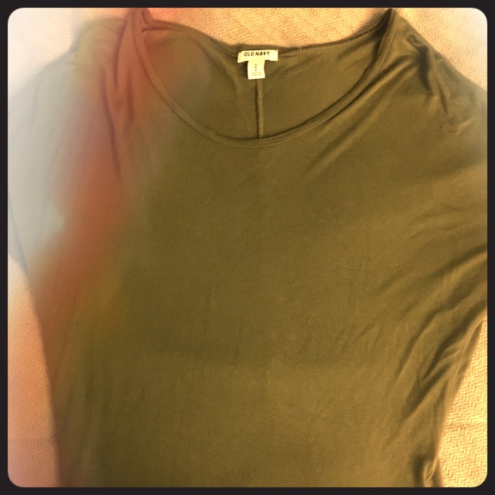 Hunter green old navy blouse